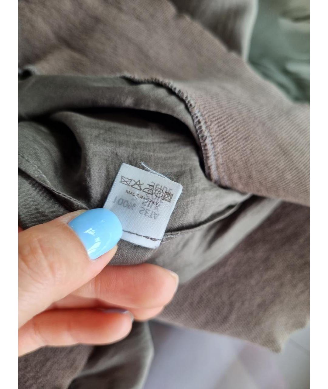 BRUNELLO CUCINELLI Коричневая блузы, фото 5