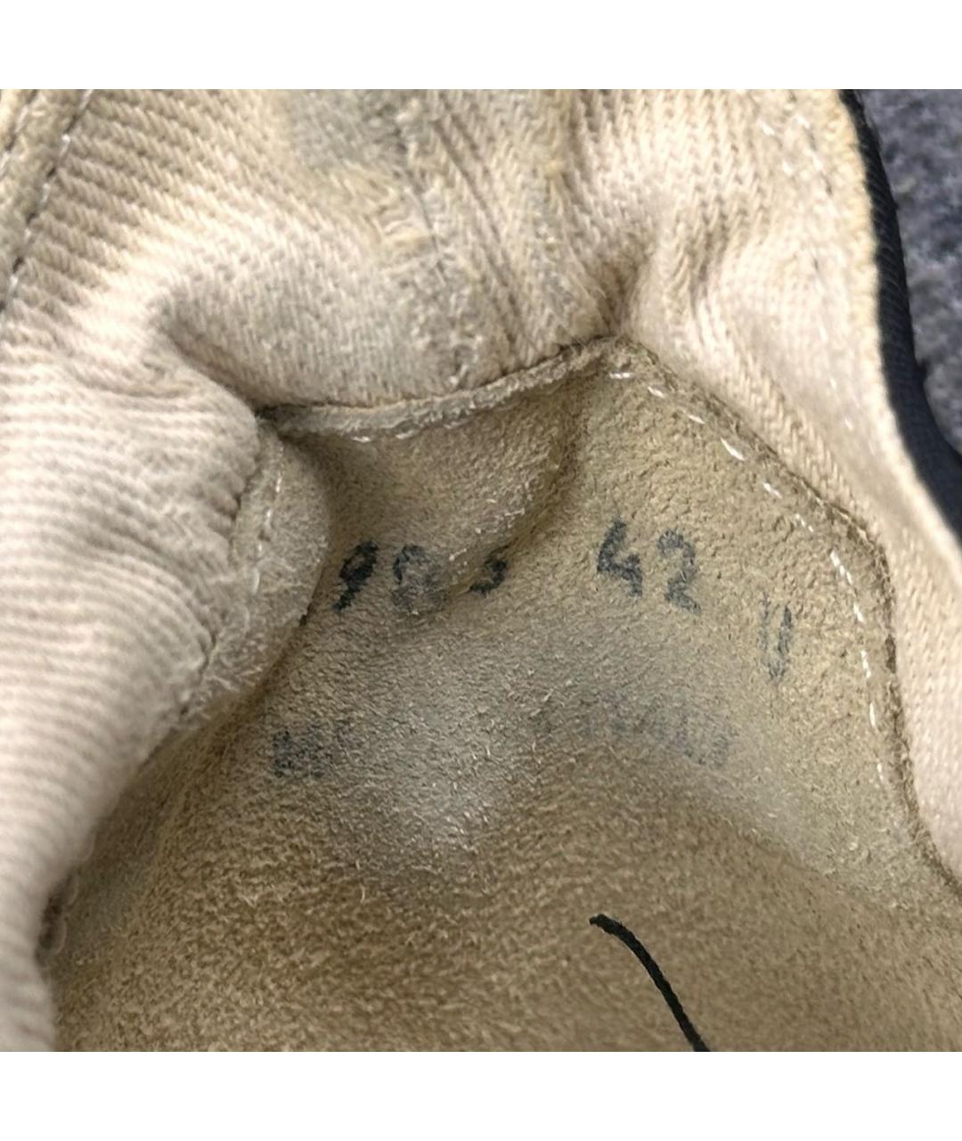 RICK OWENS DRKSHDW Черные неопреновые низкие кроссовки / кеды, фото 8