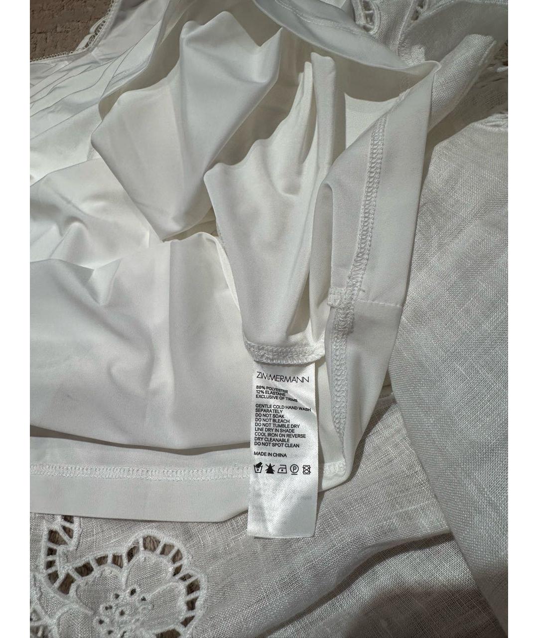 ZIMMERMANN Бежевый хлопковый сарафан, фото 7