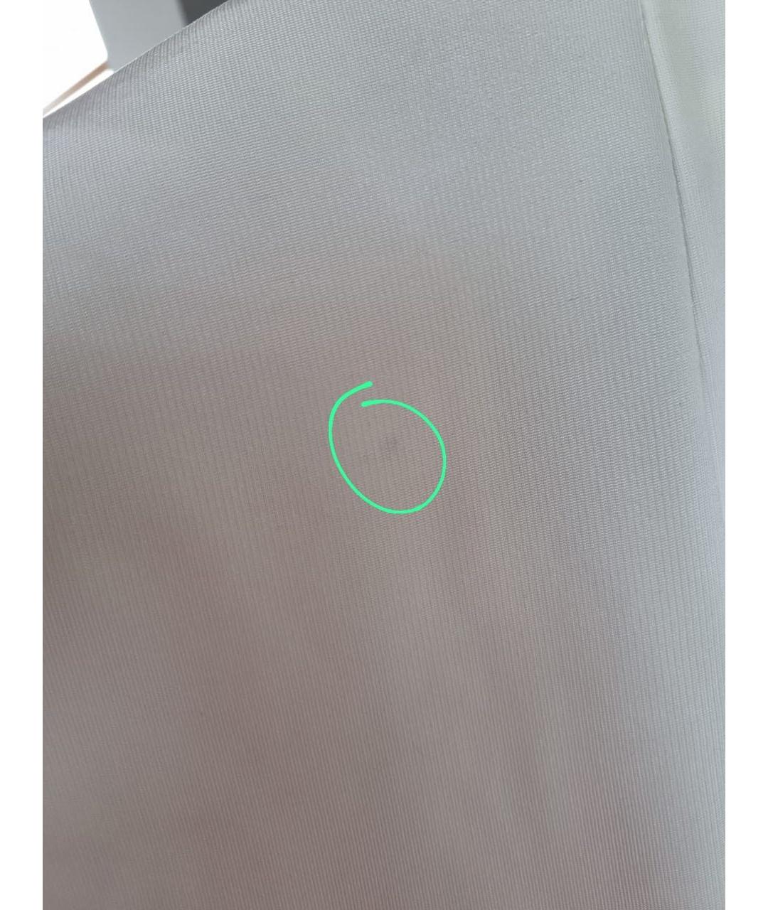 PHILIPP PLEIN Белое вискозное коктейльное платье, фото 4