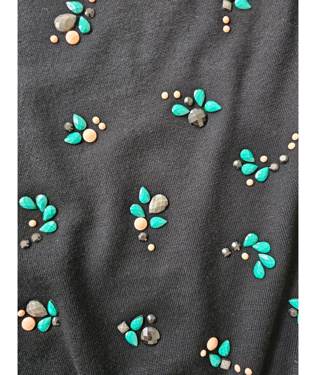 NINA RICCI Черный шерстяной джемпер / свитер, фото 4