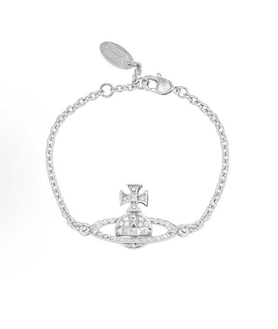 VIVIENNE WESTWOOD Серебрянный латунный браслет, фото 6