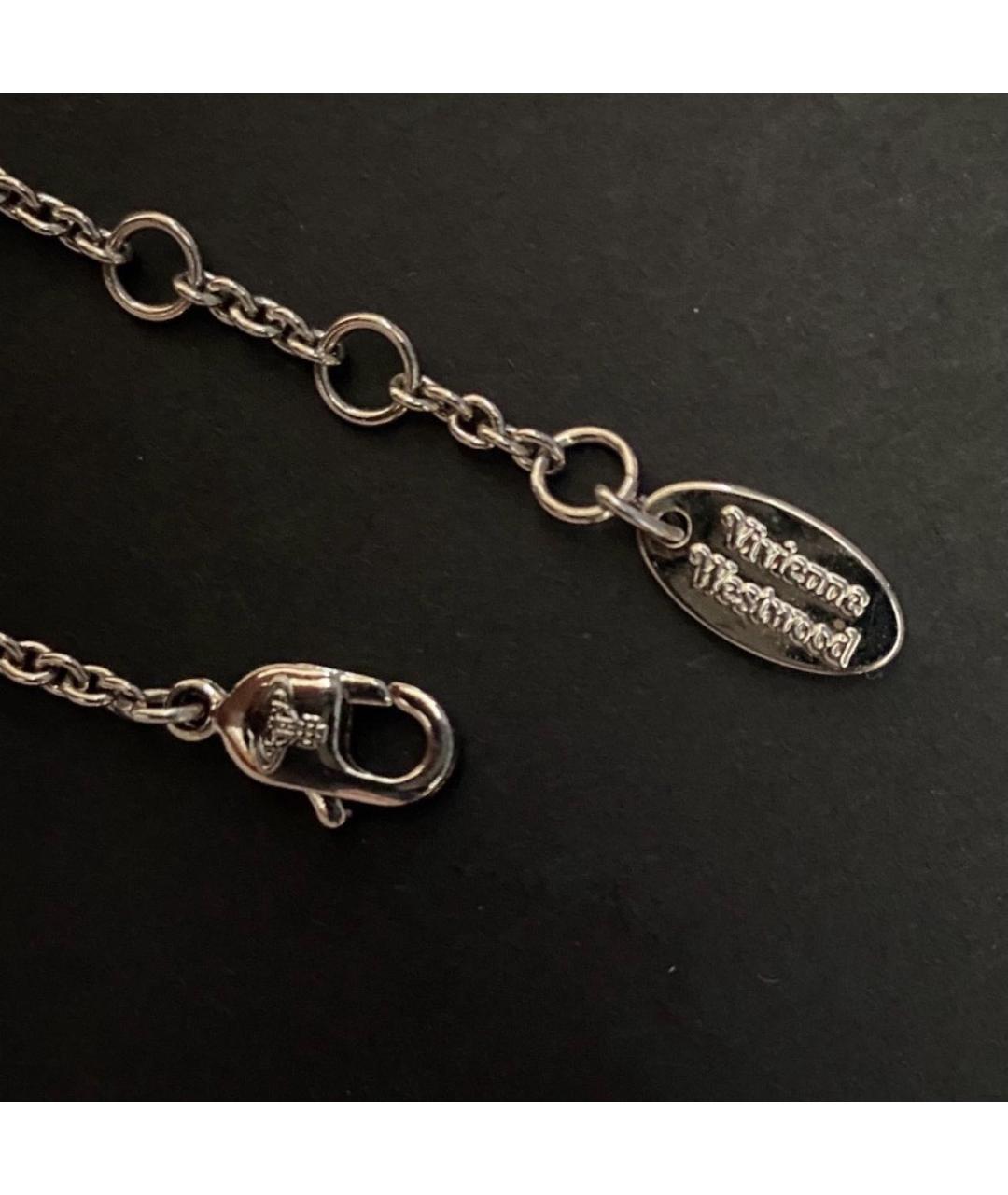 VIVIENNE WESTWOOD Серебрянный латунный браслет, фото 4