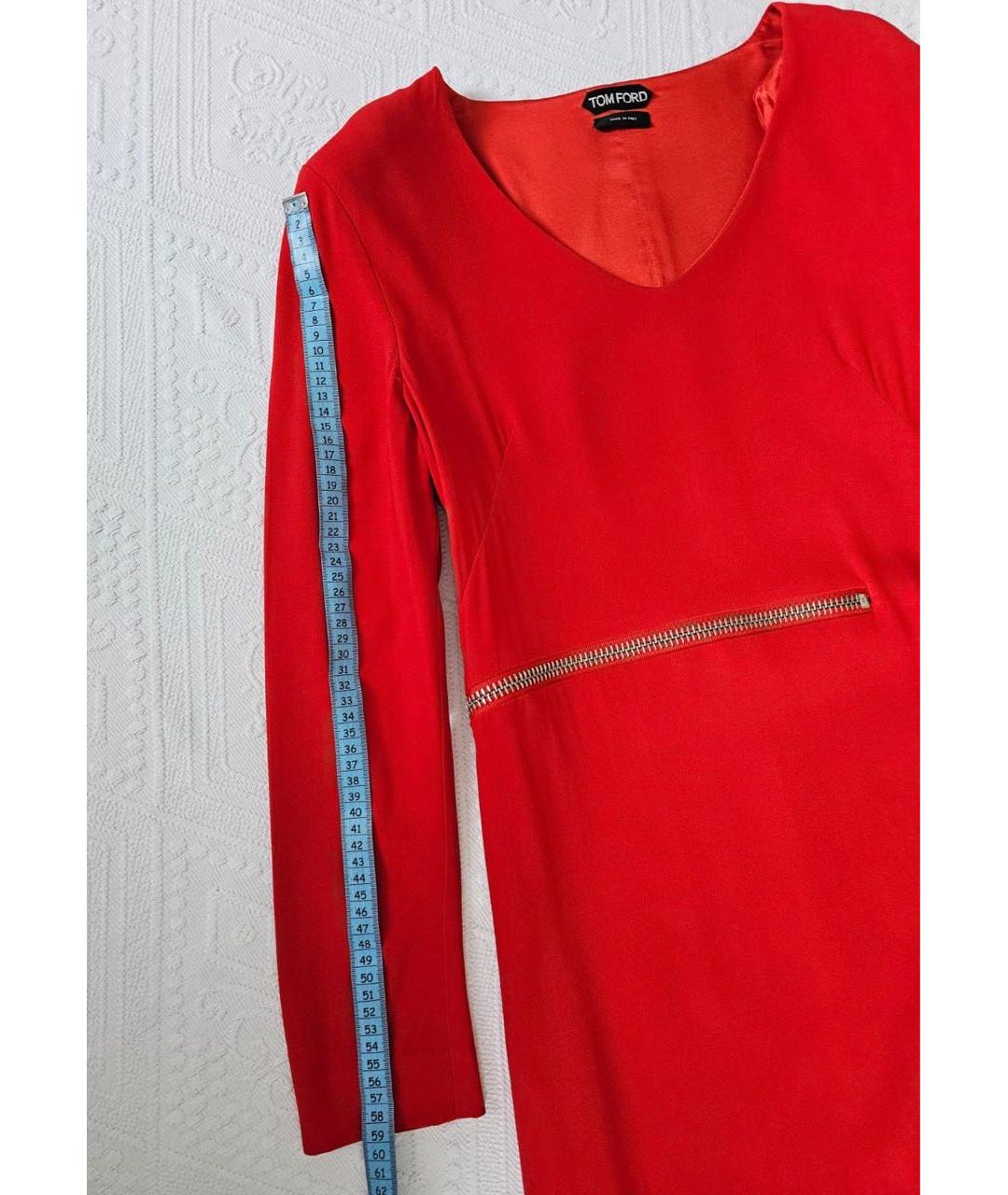 TOM FORD Красное вечернее платье, фото 7