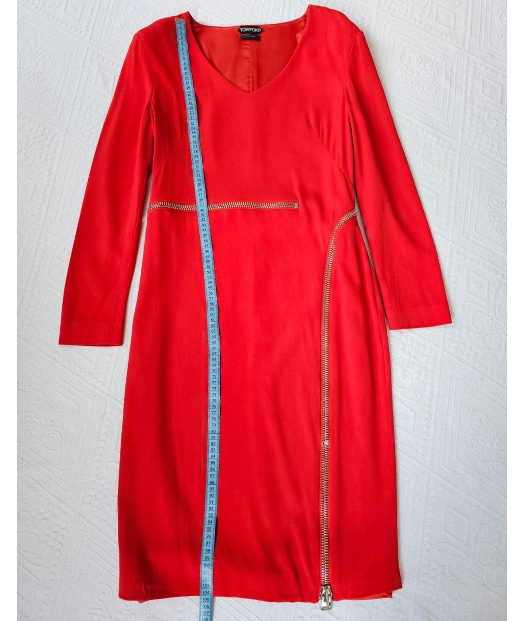 TOM FORD Красное вечернее платье, фото 5