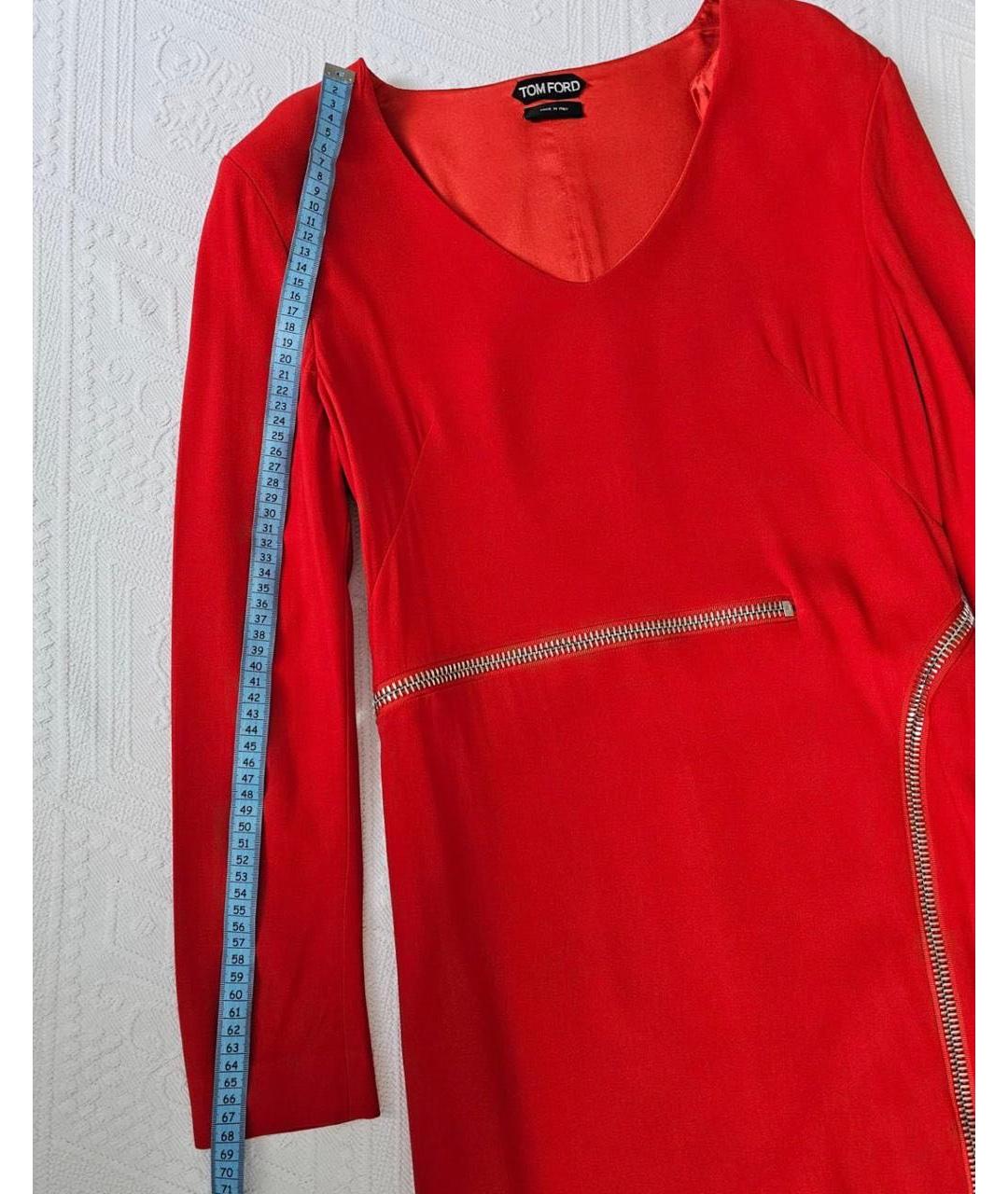 TOM FORD Красное вечернее платье, фото 6