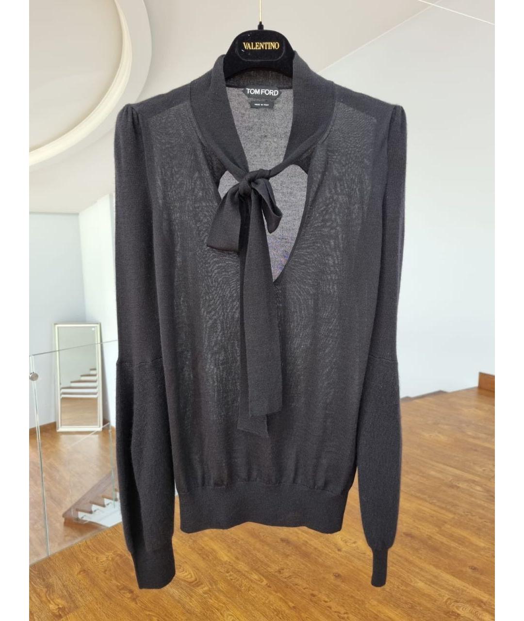 TOM FORD Черный джемпер / свитер, фото 9