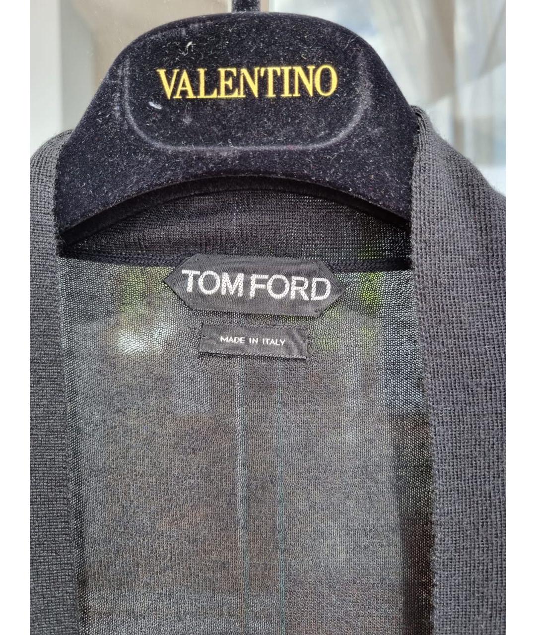 TOM FORD Черный джемпер / свитер, фото 3