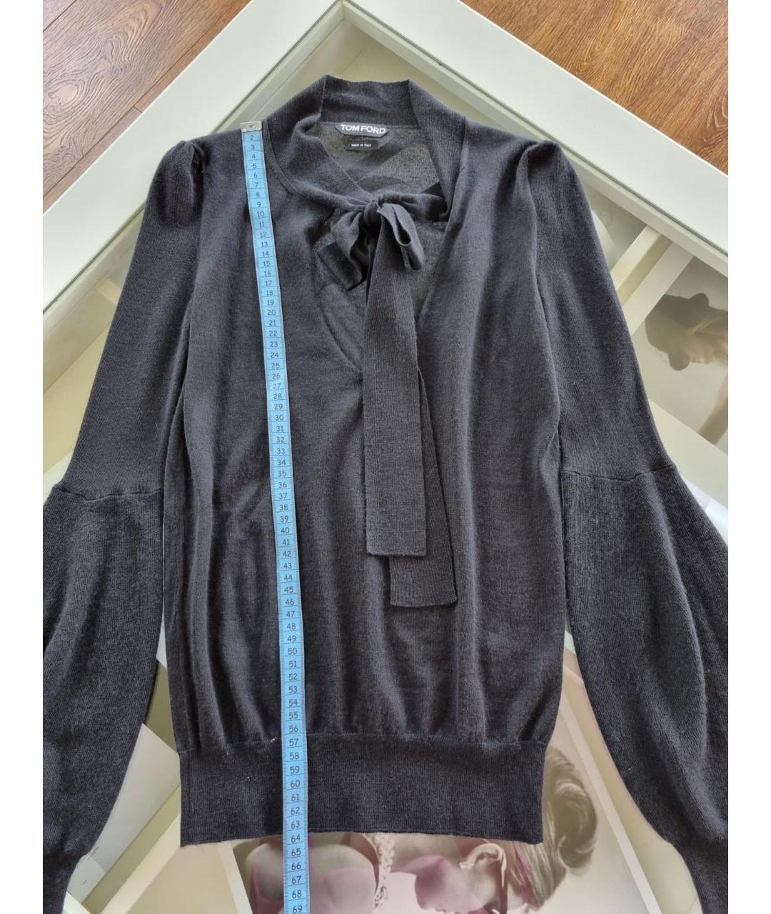 TOM FORD Черный джемпер / свитер, фото 7