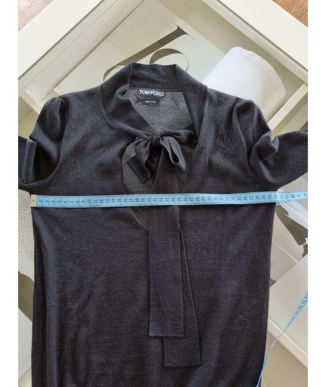 TOM FORD Черный джемпер / свитер, фото 6