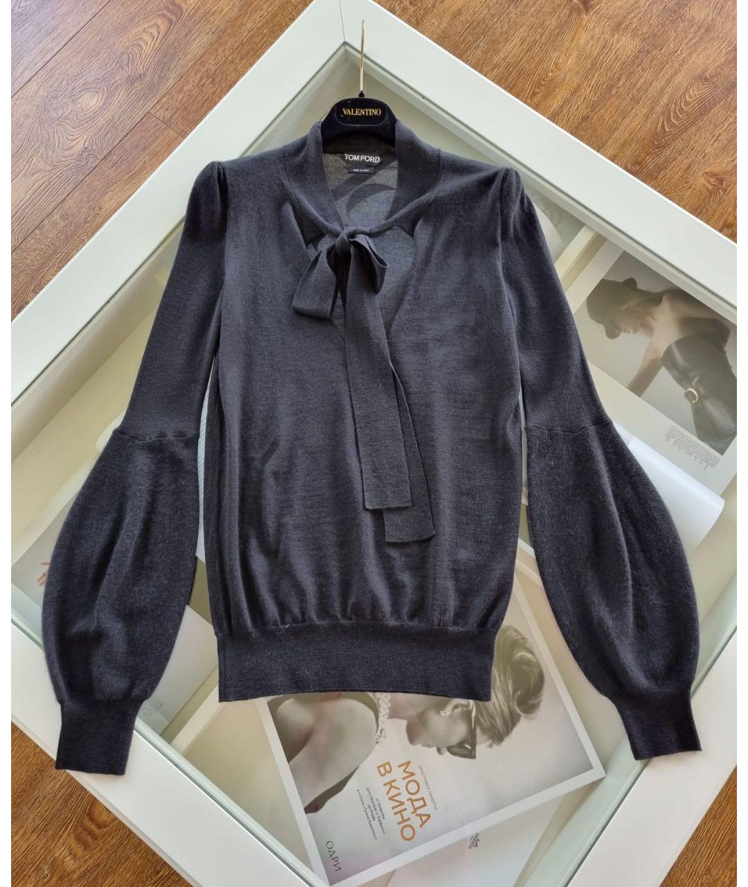 TOM FORD Черный джемпер / свитер, фото 8