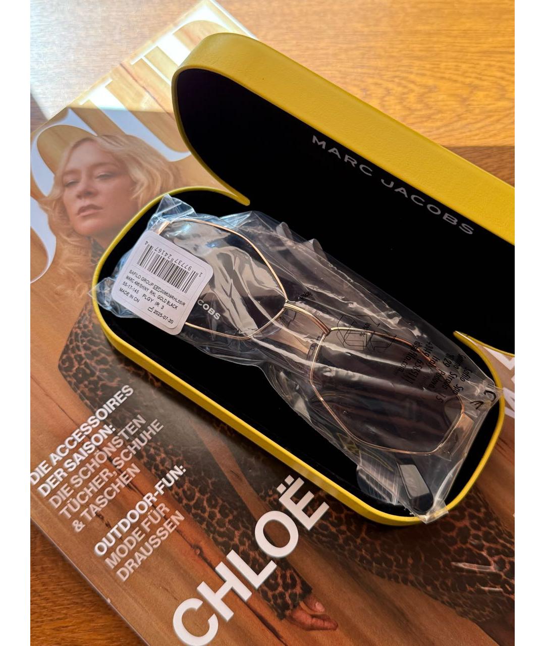 MARC JACOBS Черные солнцезащитные очки, фото 7