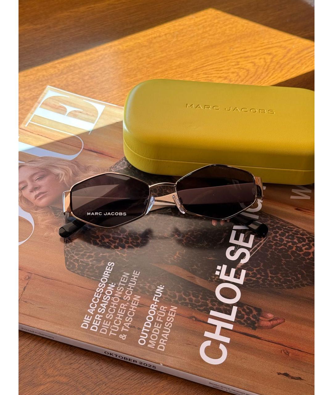 MARC JACOBS Черные солнцезащитные очки, фото 2