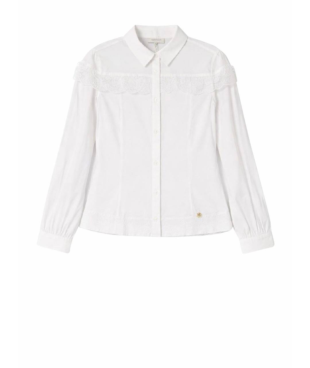 TWIN-SET Белая вискозная рубашка/блузка, фото 1