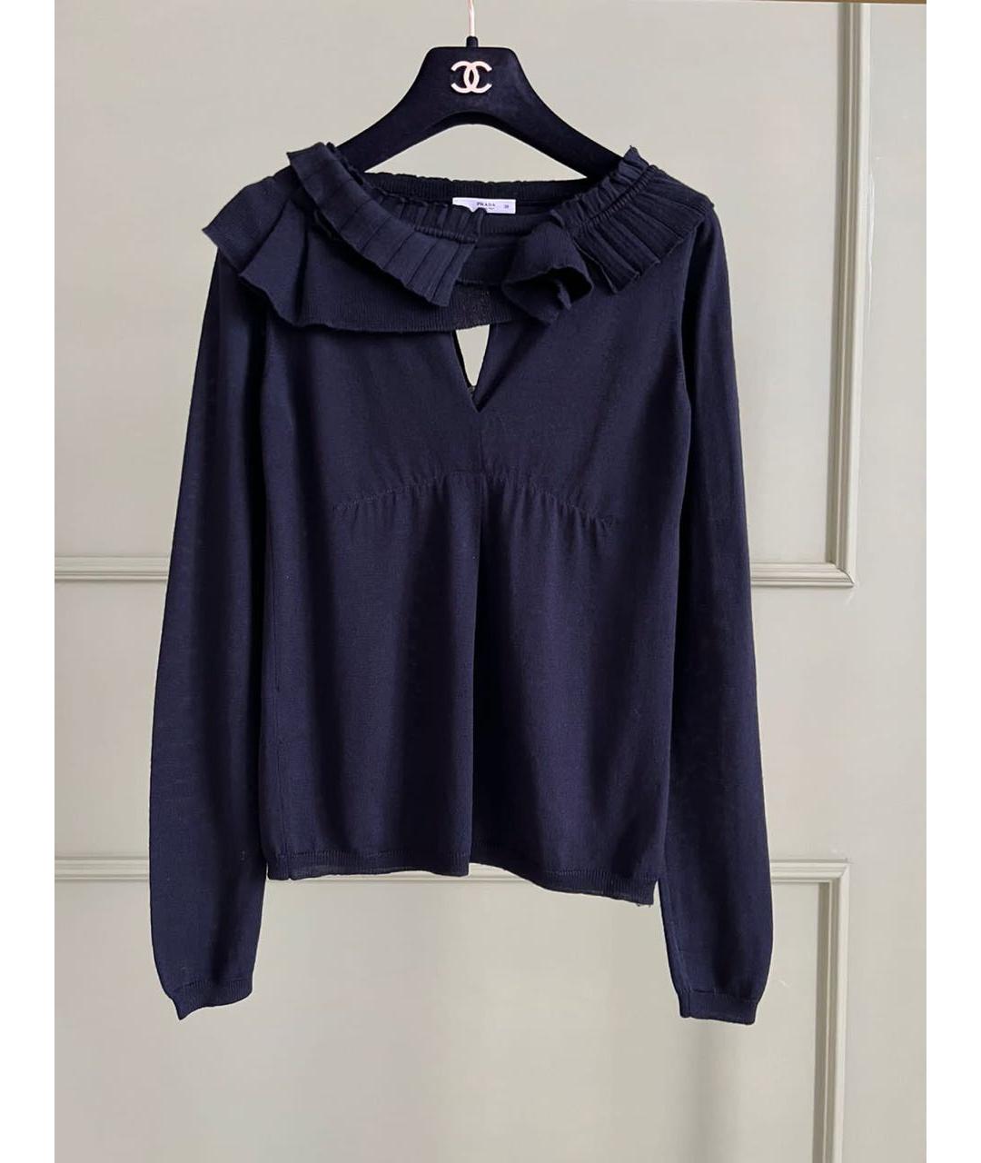 PRADA Черный джемпер / свитер, фото 9