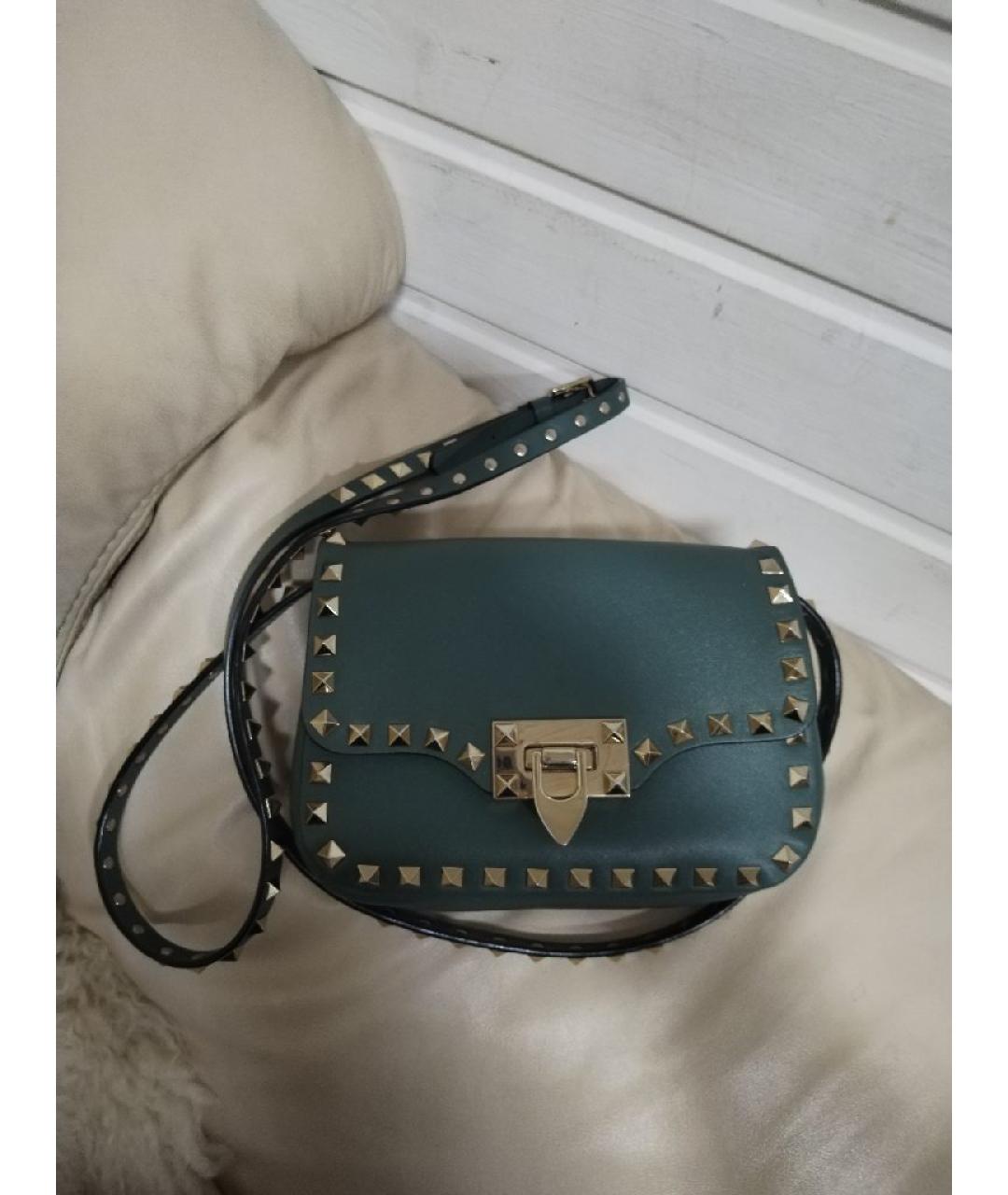 VALENTINO Кожаная сумка через плечо, фото 8