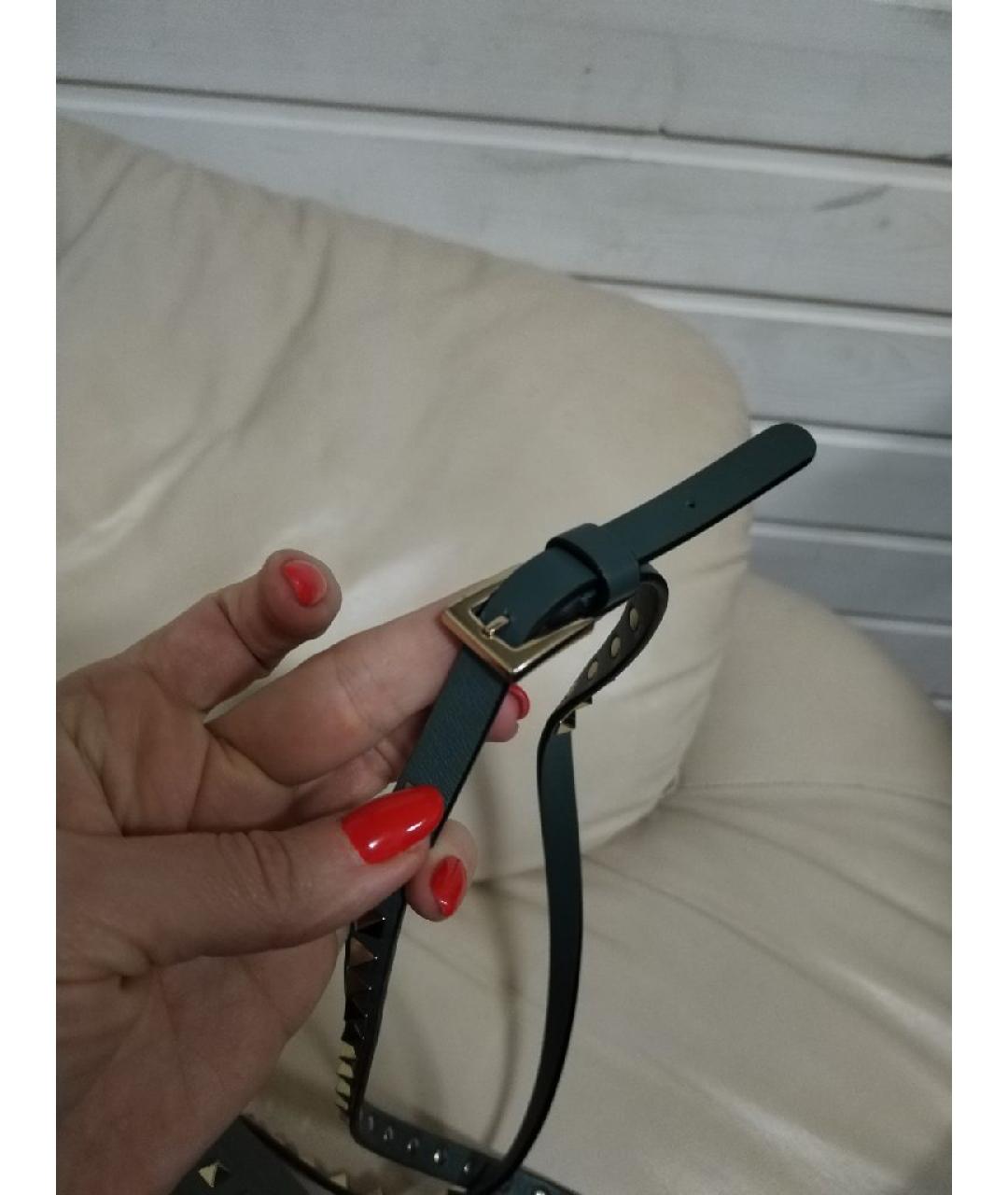 VALENTINO Кожаная сумка через плечо, фото 4