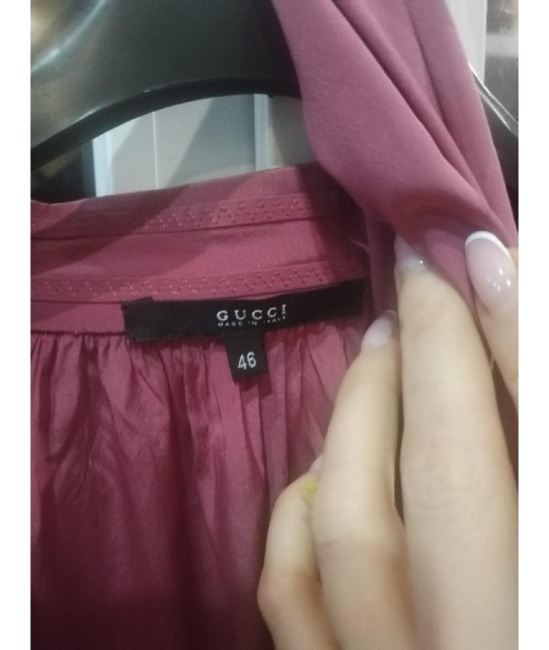 GUCCI Шелковая блузы, фото 6