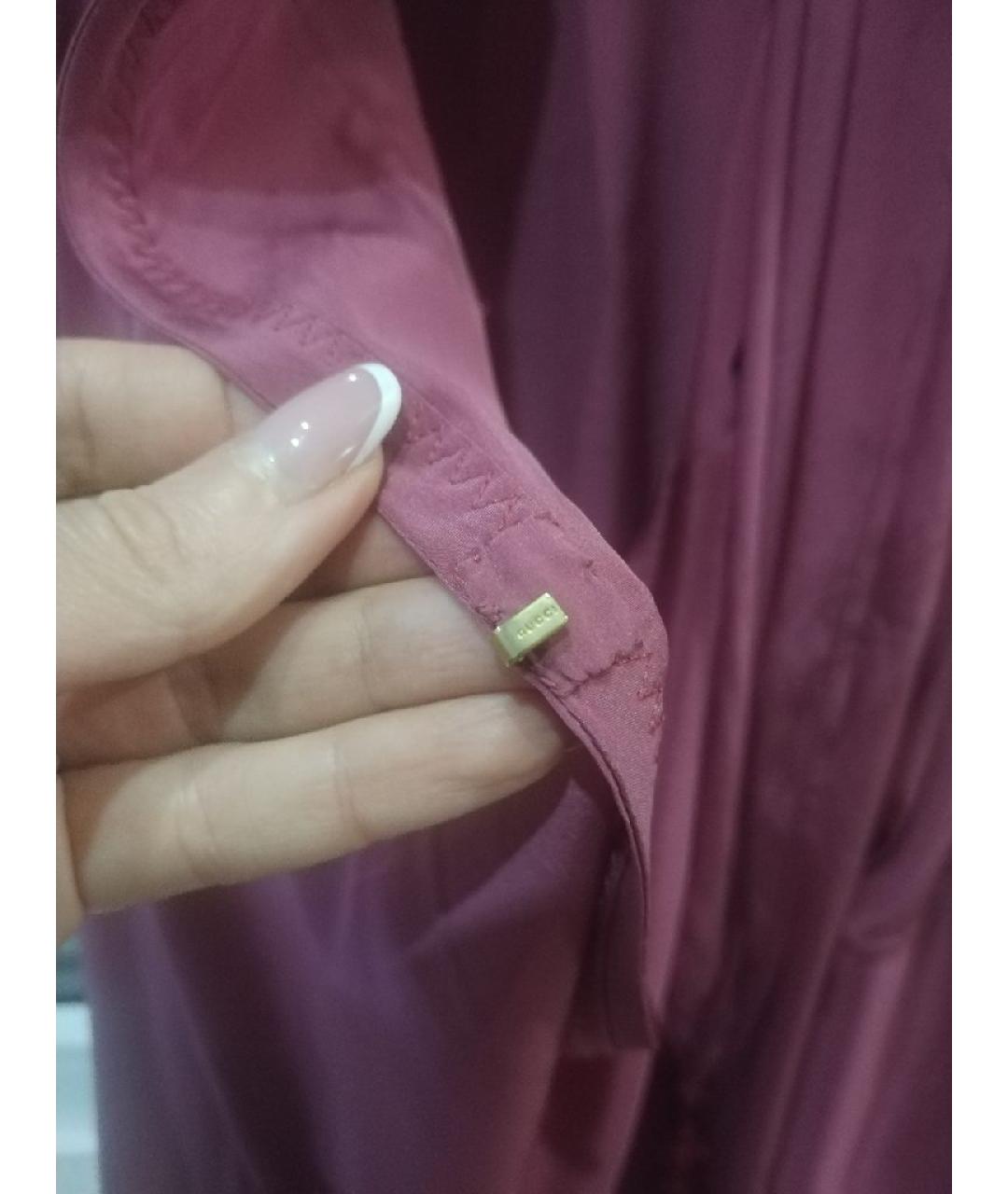 GUCCI Шелковая блузы, фото 5