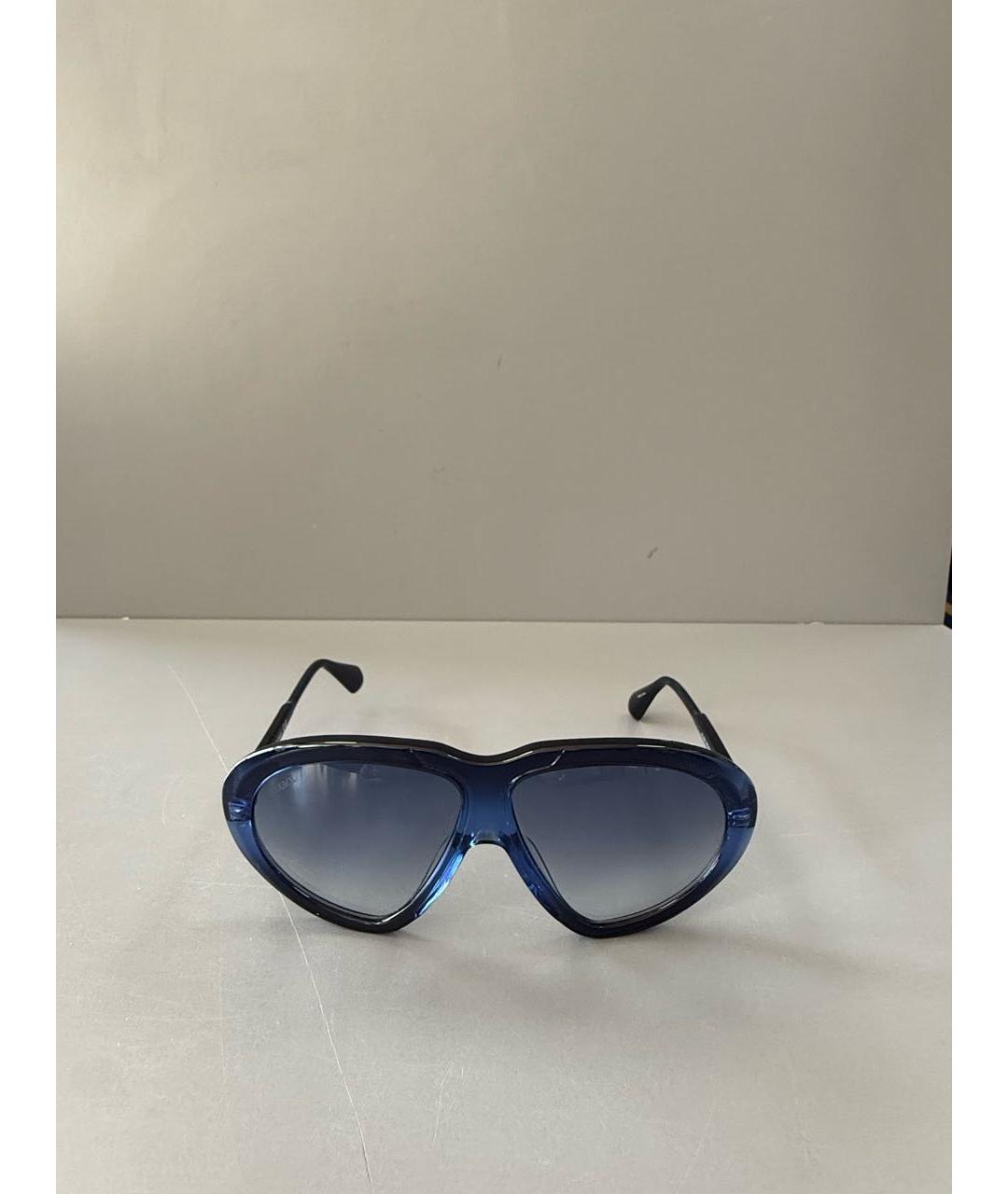 MAX&CO Синие пластиковые солнцезащитные очки, фото 2