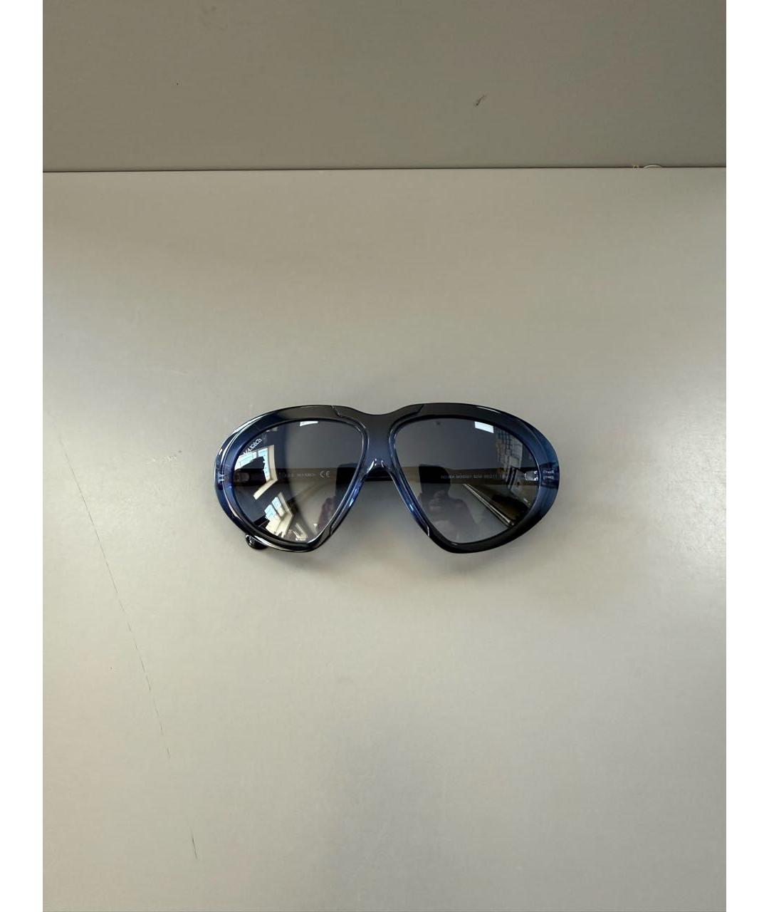 MAX&CO Синие пластиковые солнцезащитные очки, фото 6