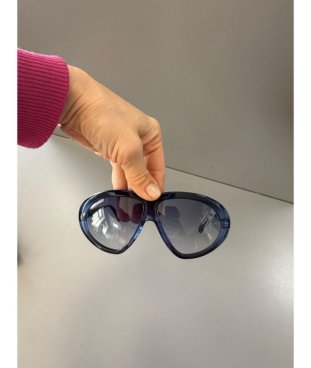 MAX&CO Синие пластиковые солнцезащитные очки, фото 5