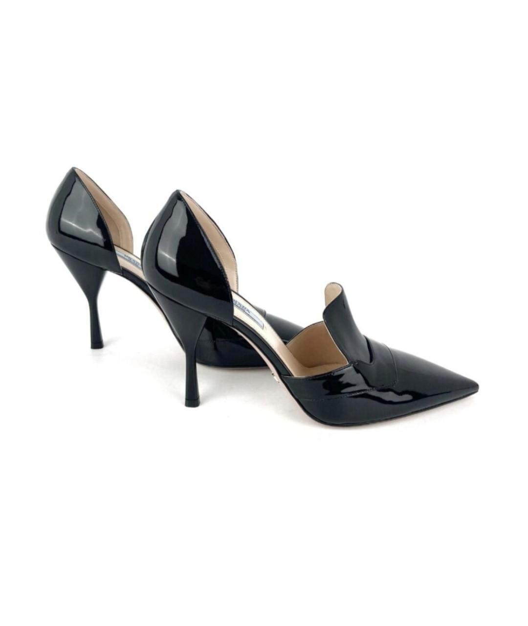 PRADA Черные туфли из лакированной кожи, фото 4
