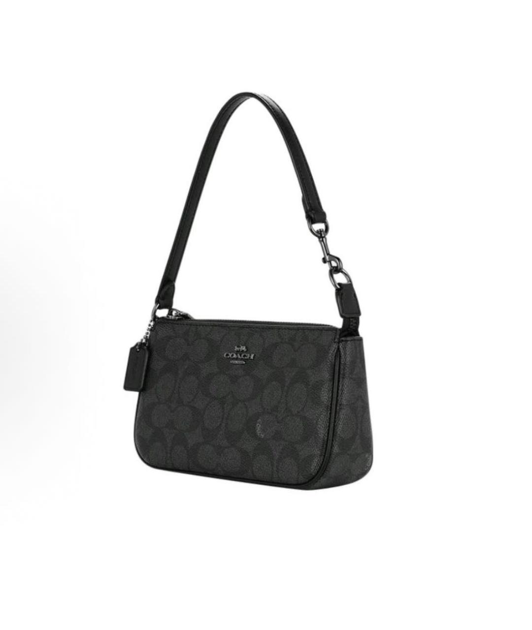 COACH Серая сумка через плечо, фото 2