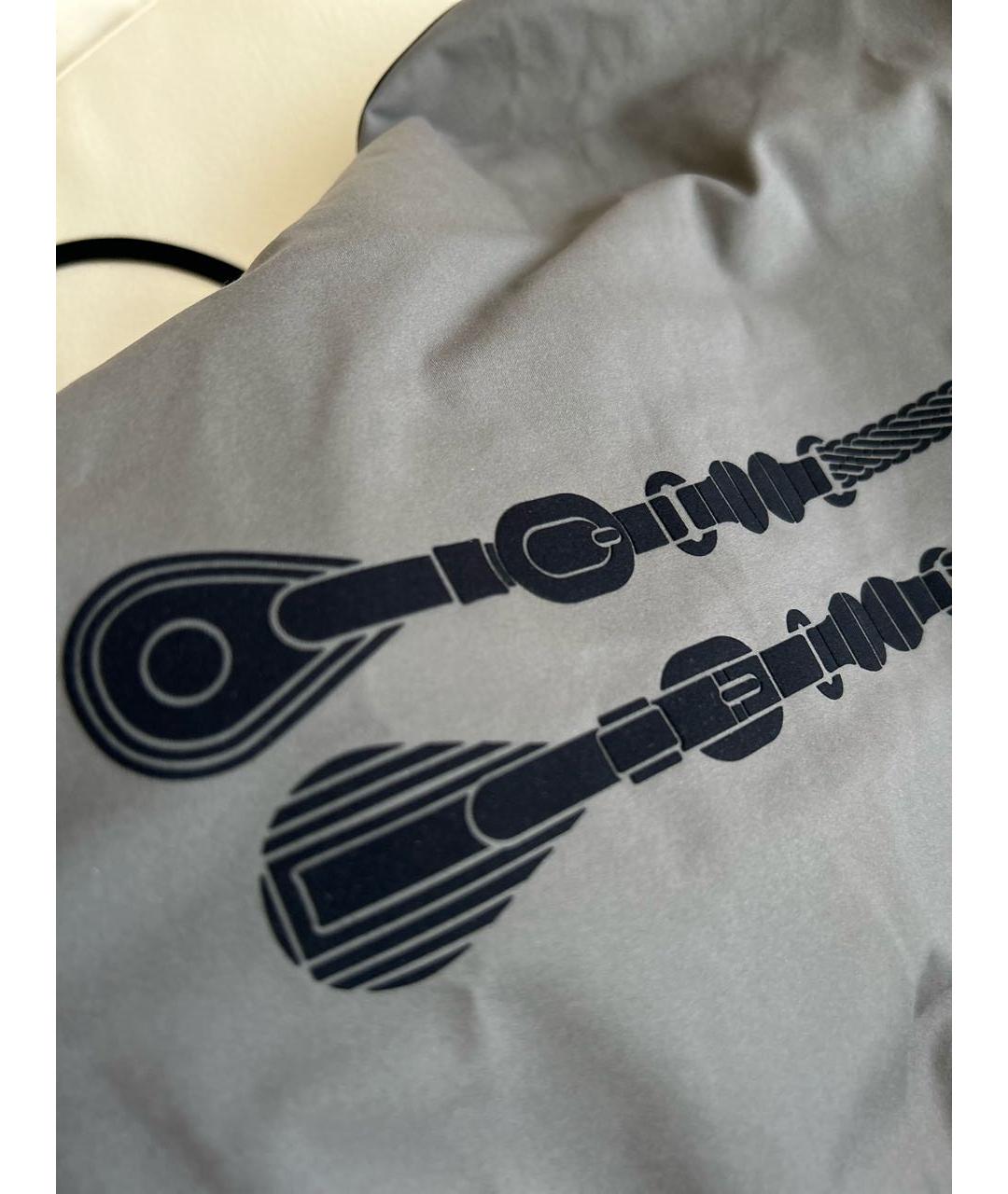 HERMES Антрацитовый полиамидовый купальник, фото 8