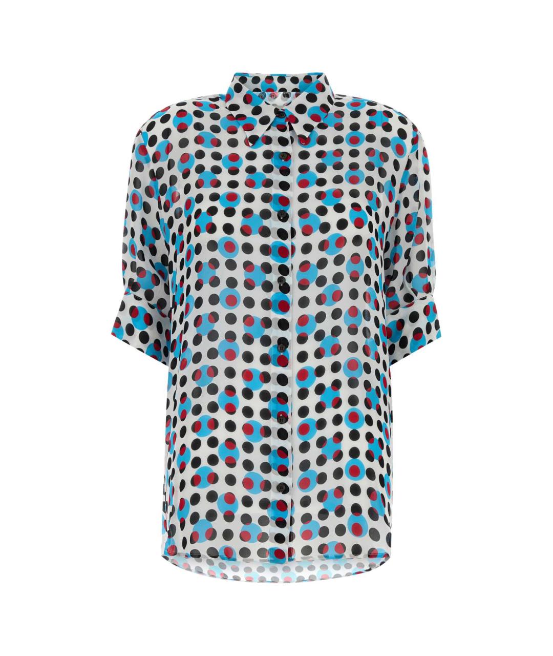 DRIES VAN NOTEN Мульти вискозная рубашка, фото 1