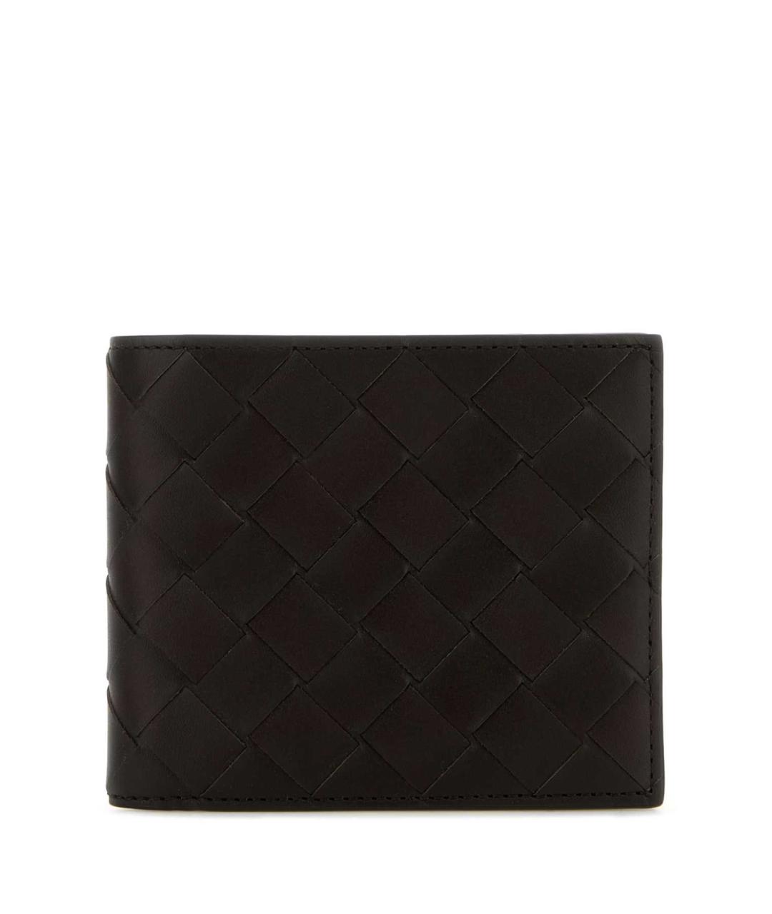 BOTTEGA VENETA Коричневый кожаный кошелек, фото 1