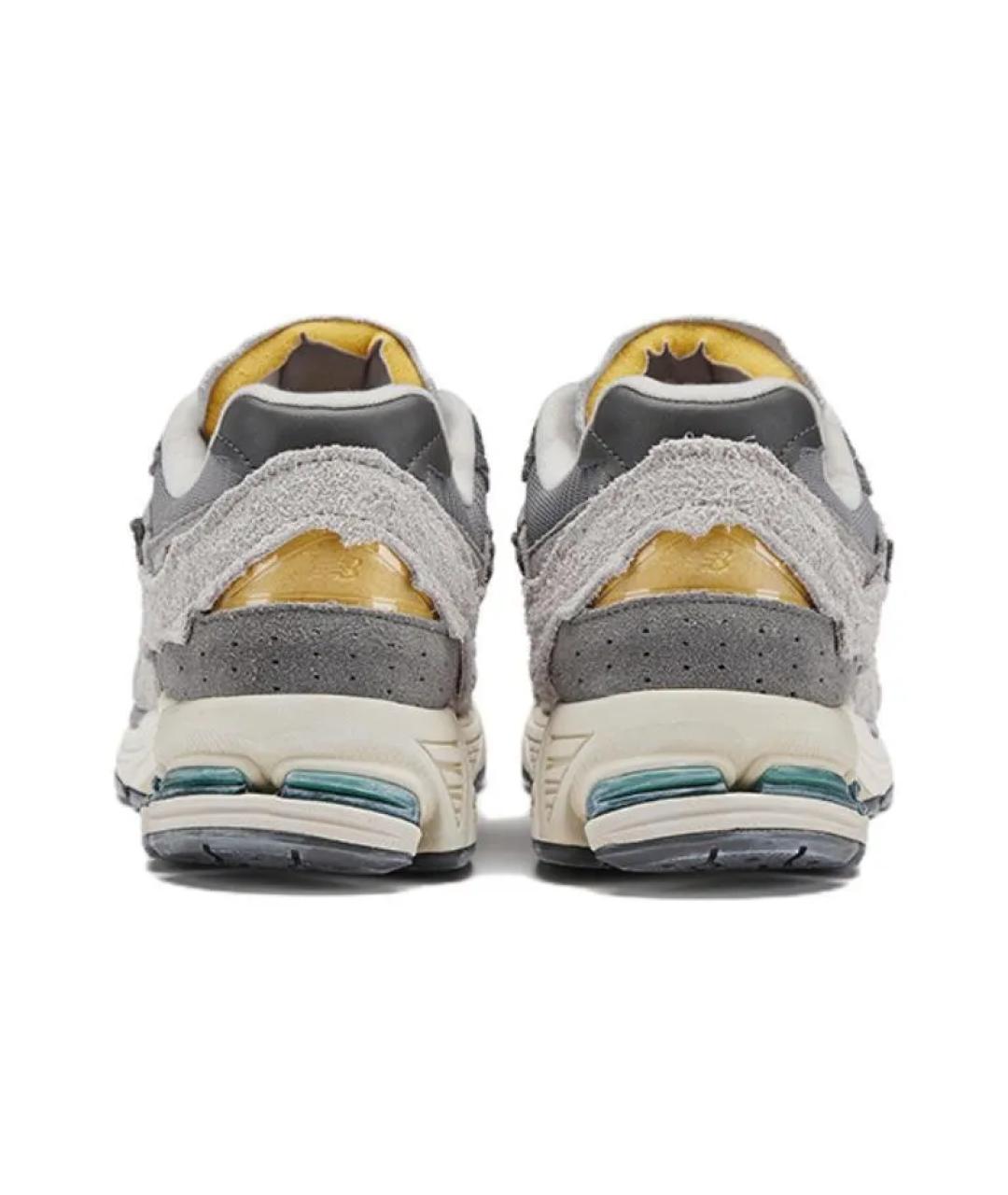 NEW BALANCE Серые замшевые кроссовки, фото 4