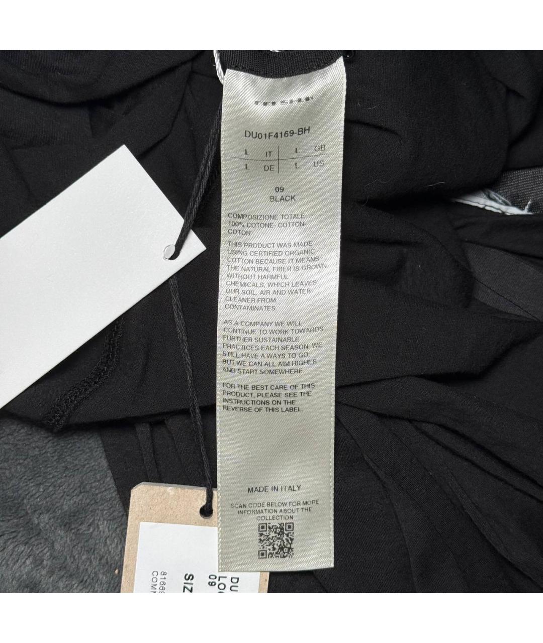 RICK OWENS Черная майка, фото 9