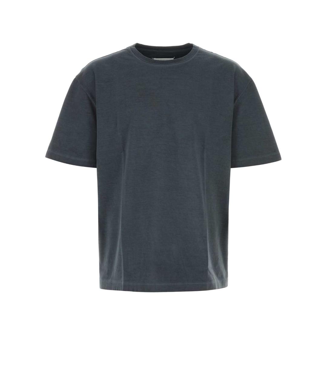 MAISON MARGIELA Серая хлопковая футболка, фото 1