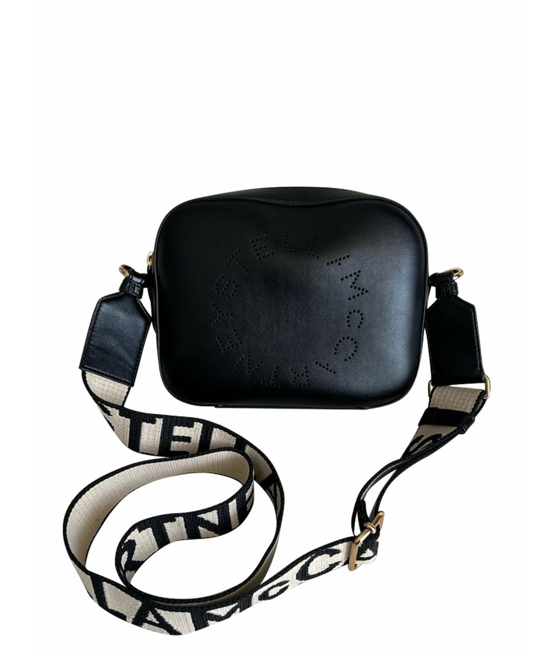 STELLA MCCARTNEY Черная сумка через плечо из искусственной кожи, фото 9