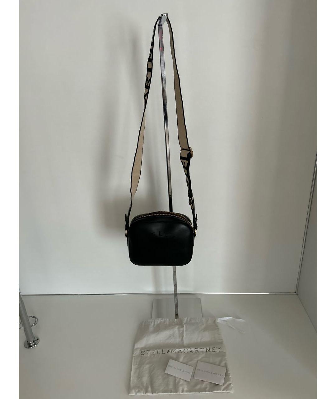 STELLA MCCARTNEY Черная сумка через плечо из искусственной кожи, фото 8