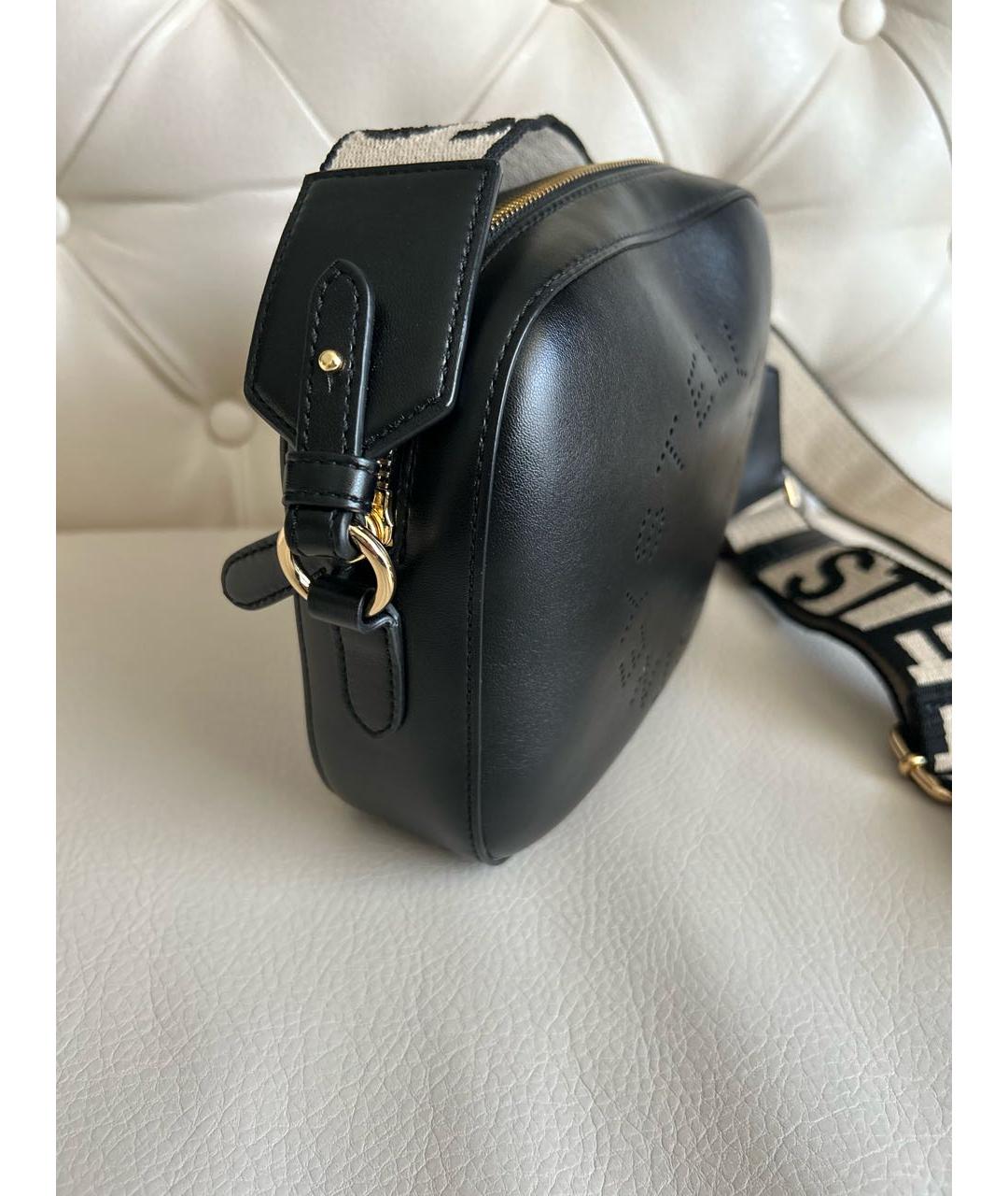 STELLA MCCARTNEY Черная сумка через плечо из искусственной кожи, фото 2