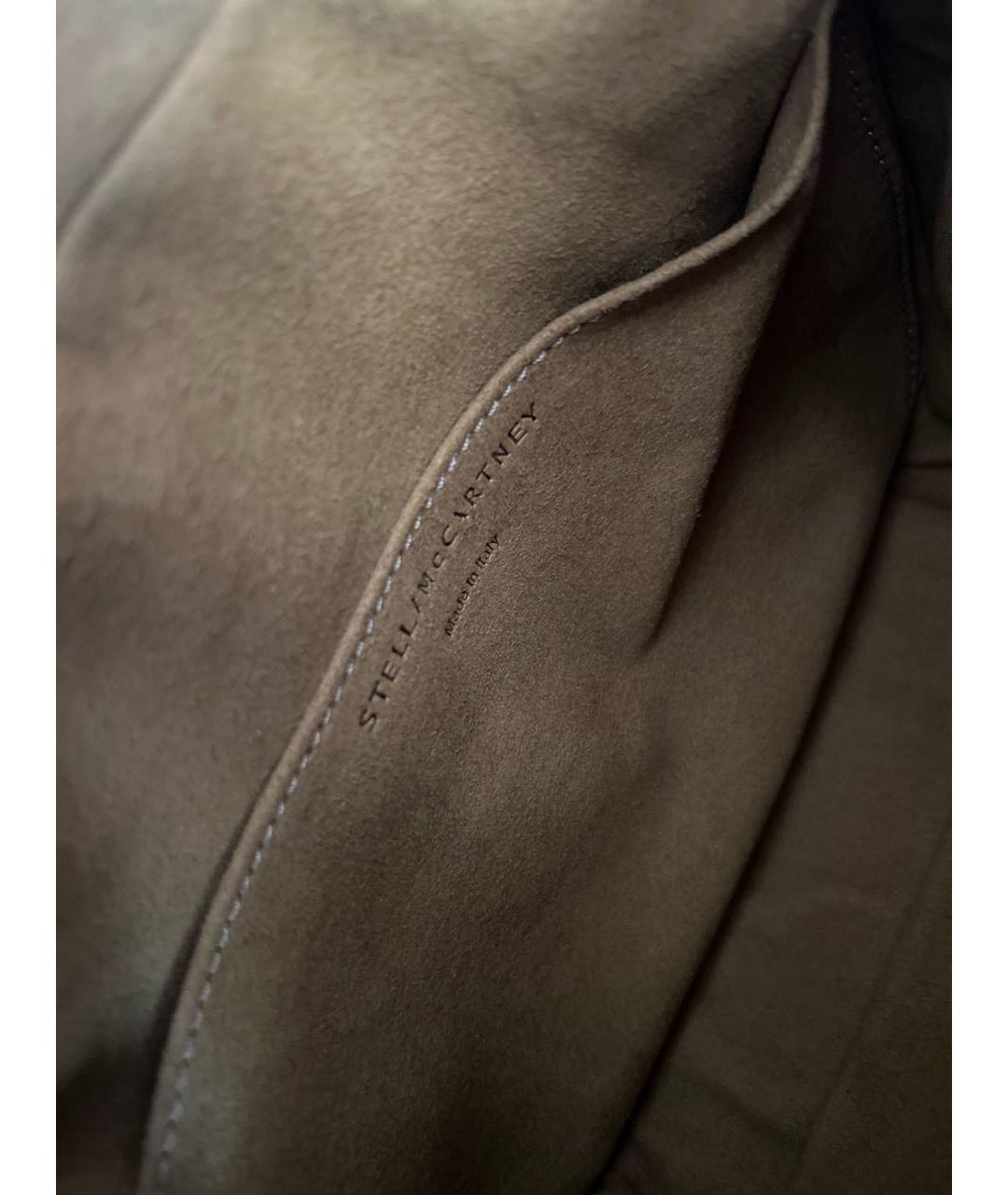 STELLA MCCARTNEY Черная сумка через плечо из искусственной кожи, фото 4