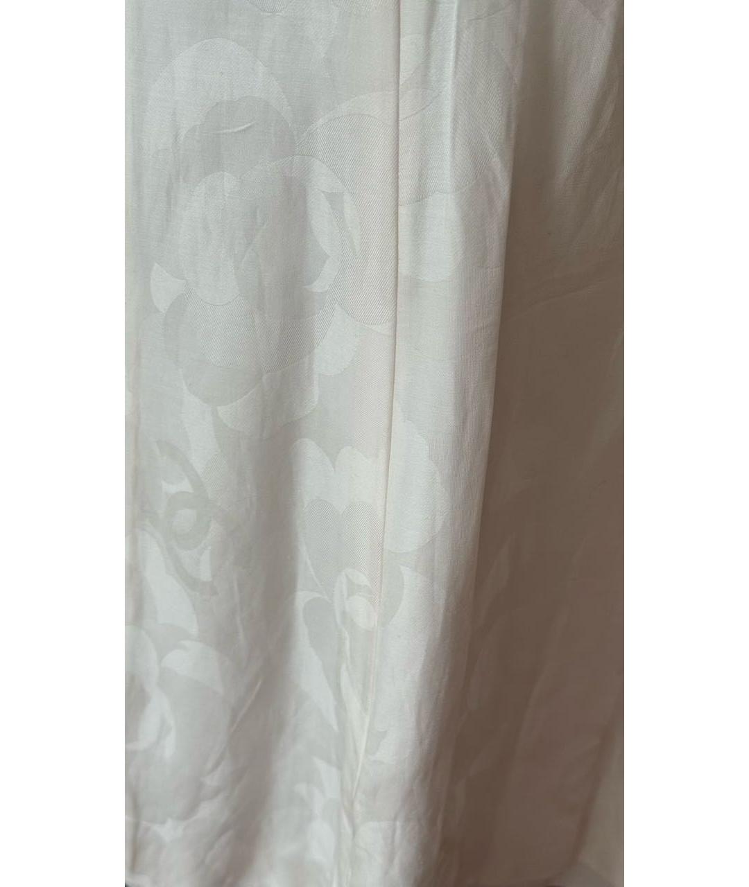 CHANEL Белый хлопковый жилет, фото 6