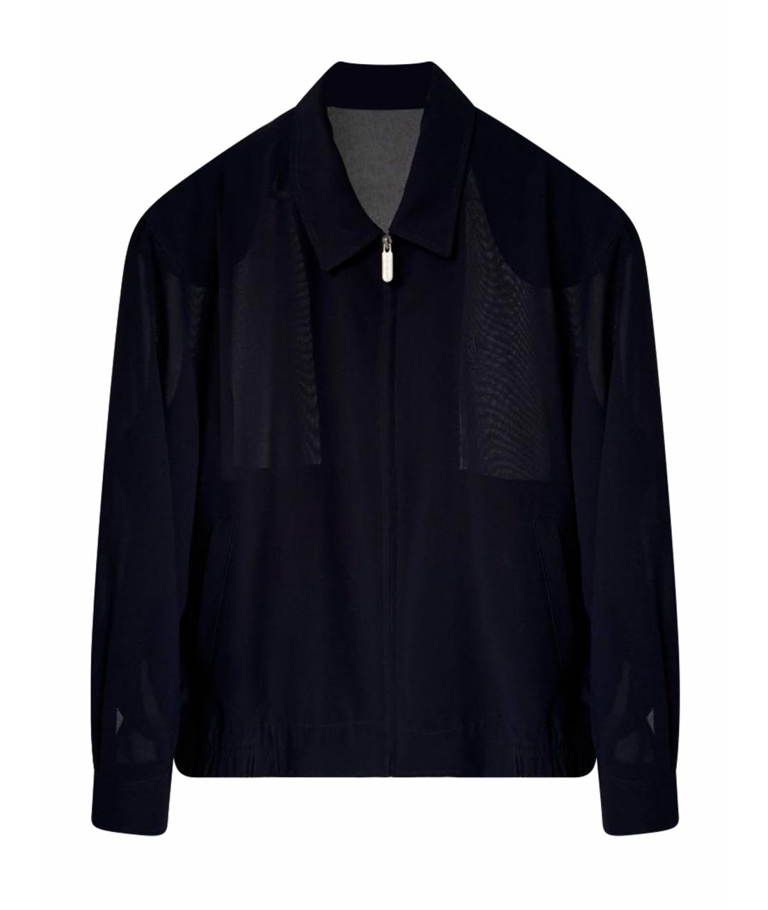 SAINT LAURENT Темно-синяя куртка, фото 1