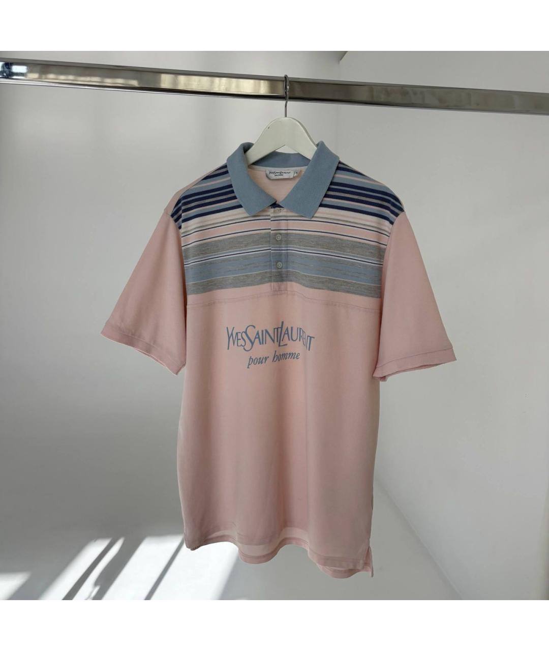 SAINT LAURENT Мульти хлопковая футболка, фото 5