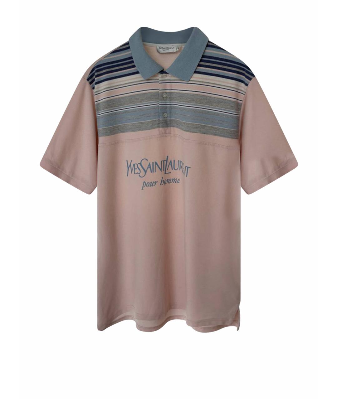 SAINT LAURENT Мульти хлопковая футболка, фото 1