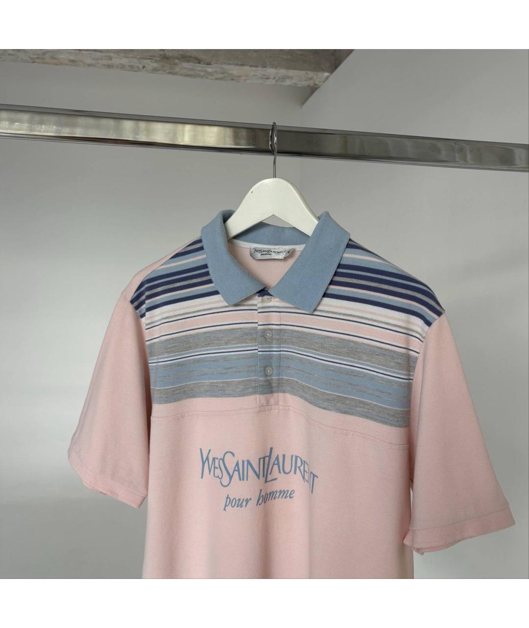 SAINT LAURENT Мульти хлопковая футболка, фото 3