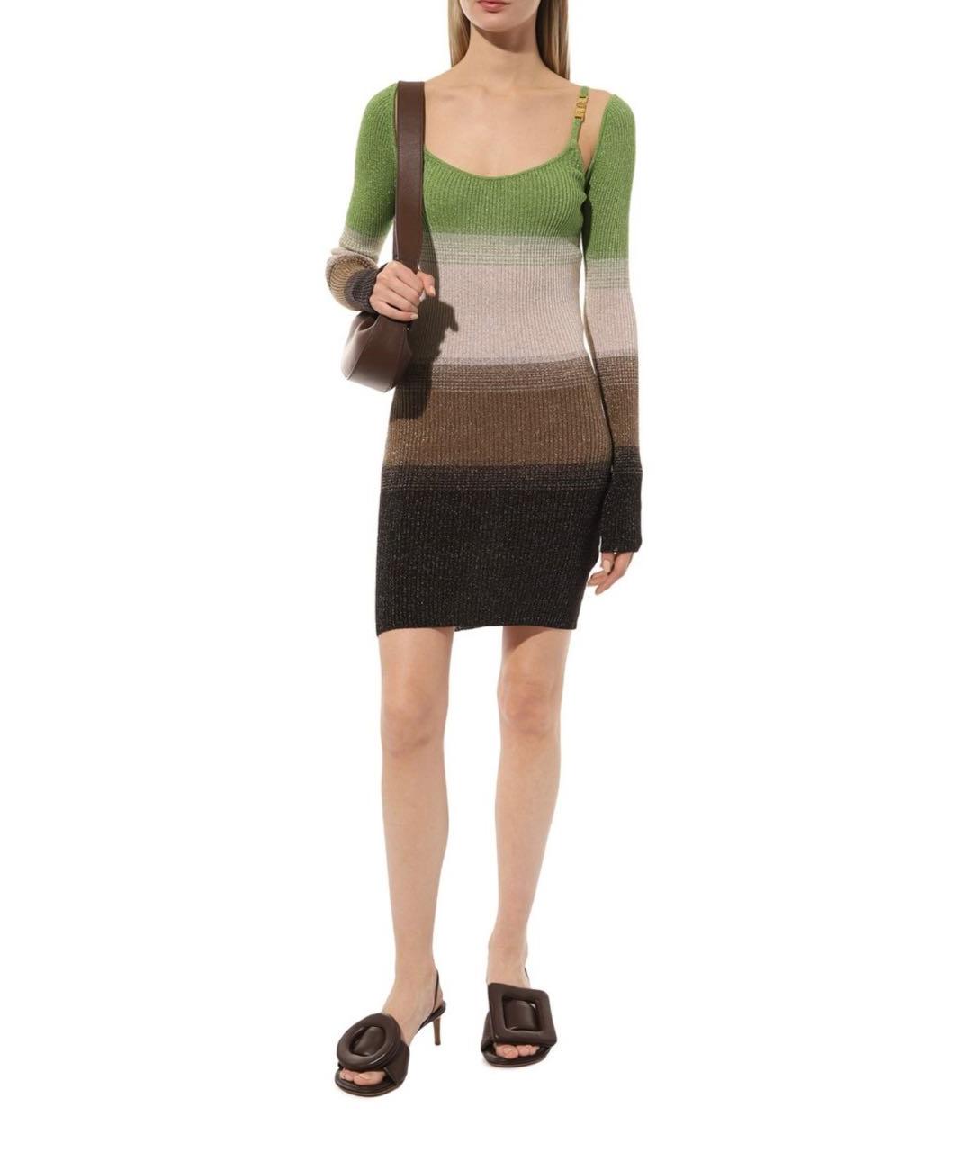 GCDS Мульти вискозное повседневное платье, фото 5