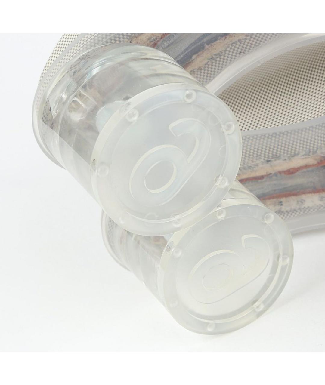 MM6 MAISON MARGIELA Серые текстильные сабо, фото 5