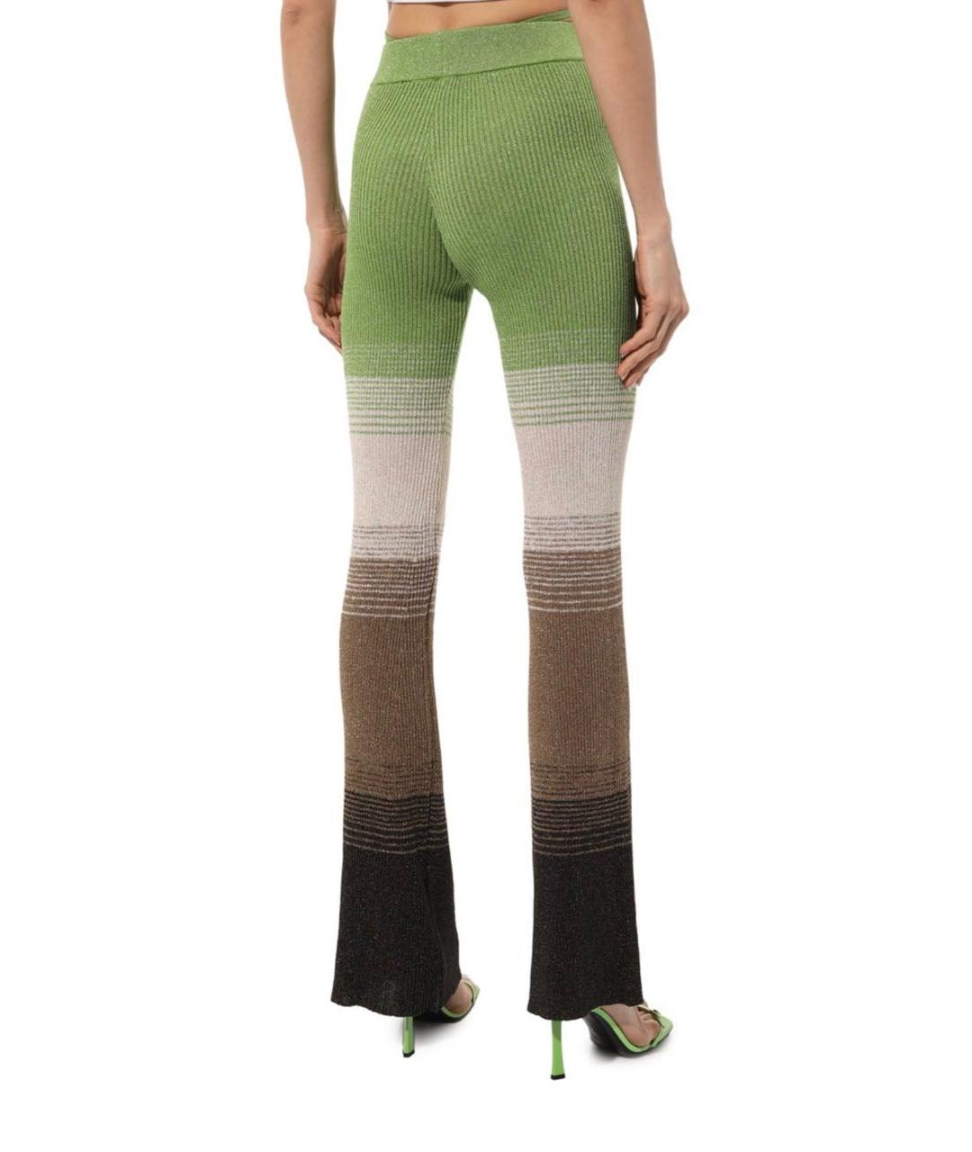 GCDS Мульти вискозные брюки узкие, фото 3