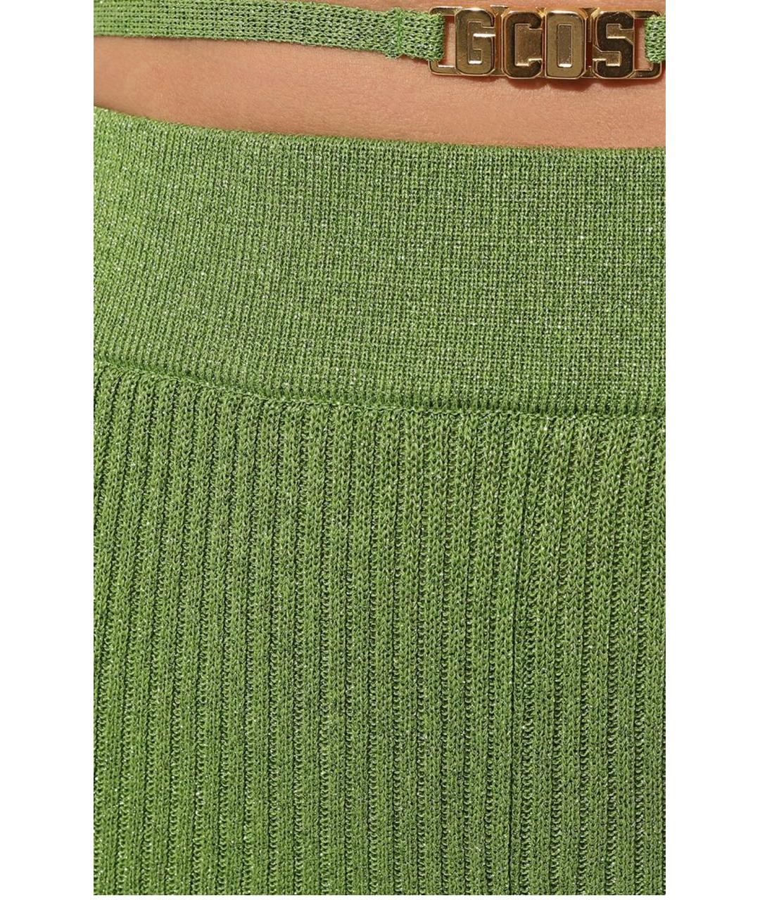 GCDS Мульти вискозные брюки узкие, фото 4