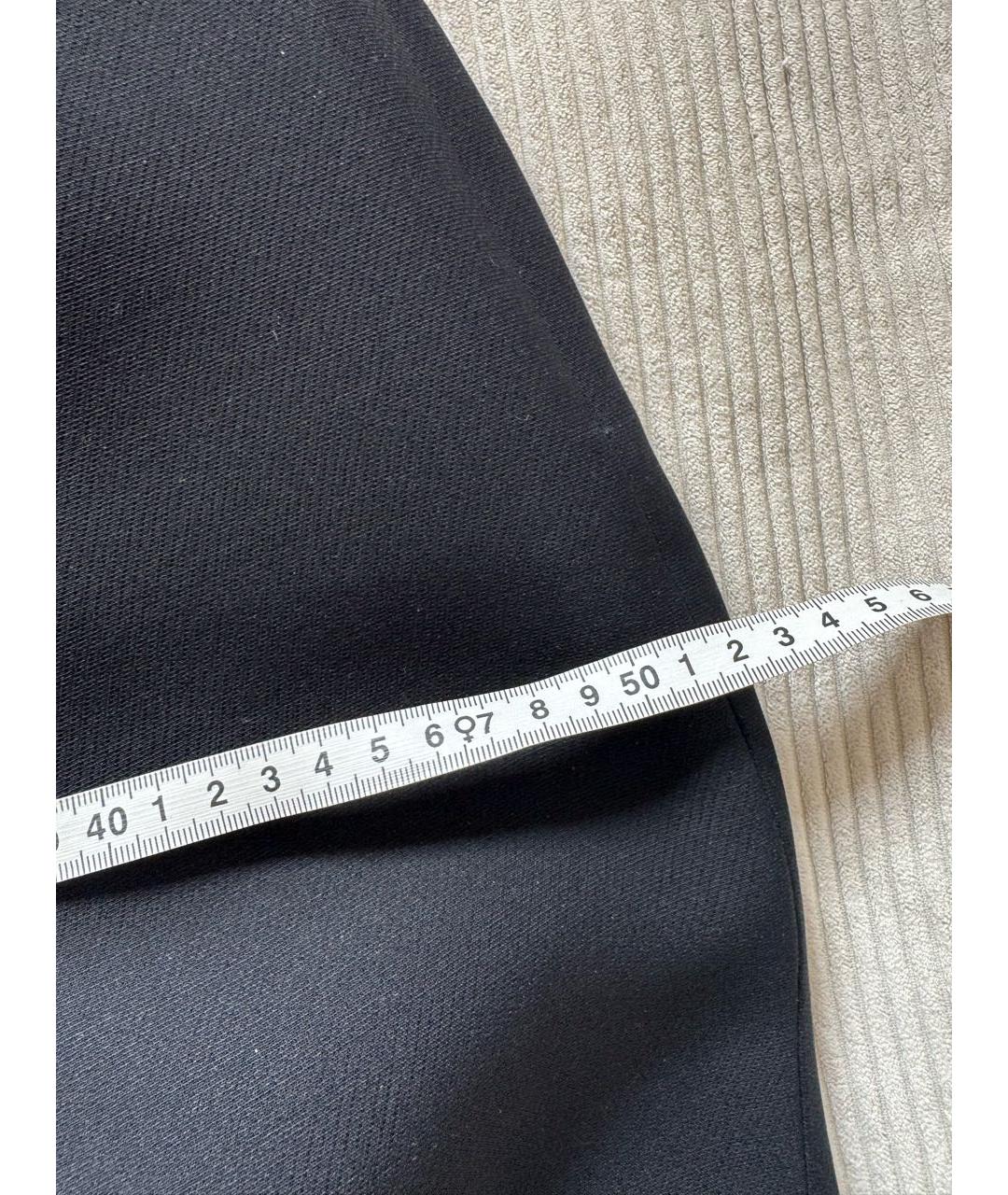 CHRISTIAN DIOR Черные шерстяные кюлоты, фото 6