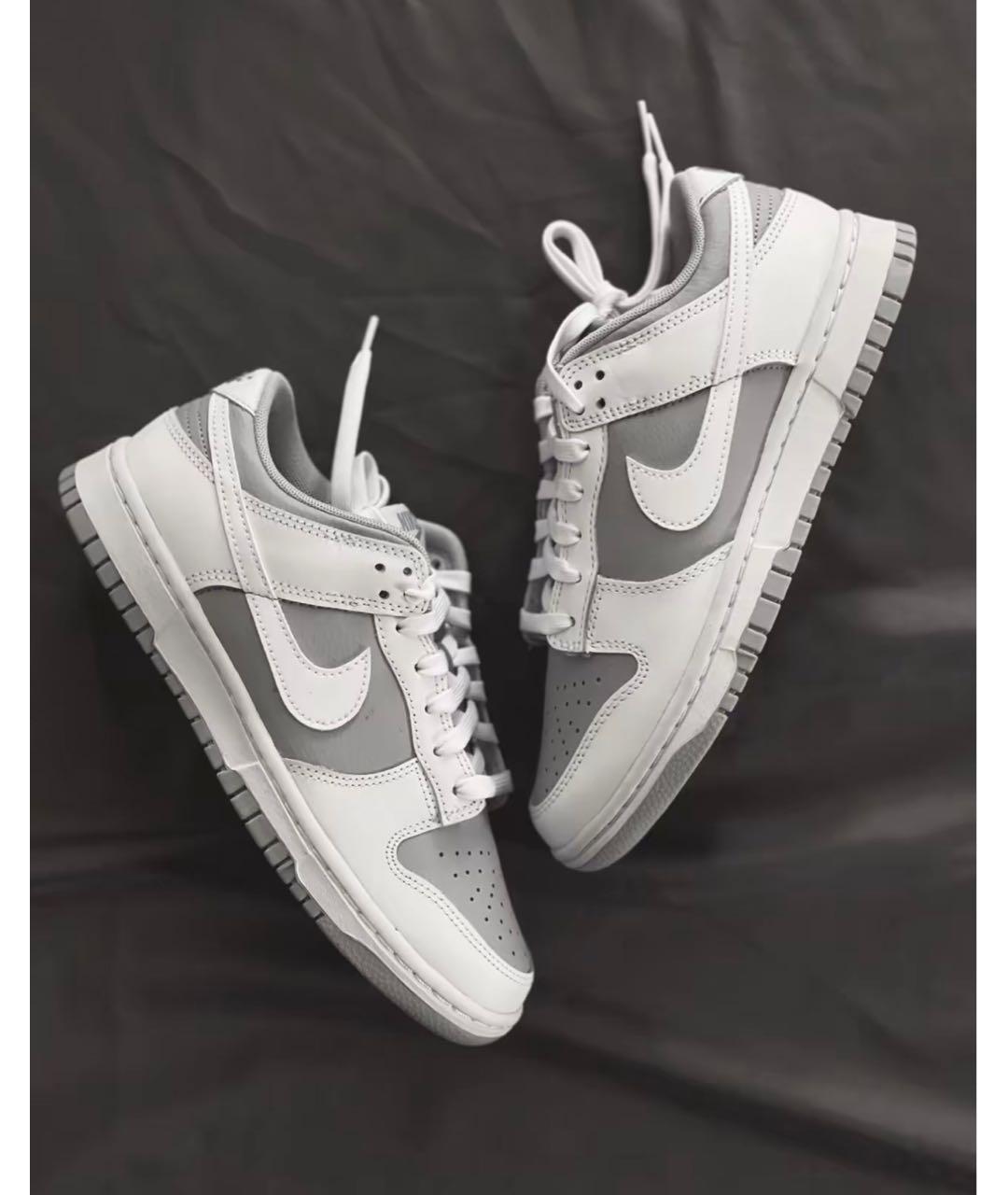 NIKE Белые кожаные кроссовки, фото 5