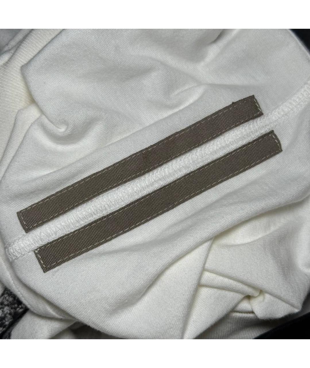 RICK OWENS Белая футболка, фото 6